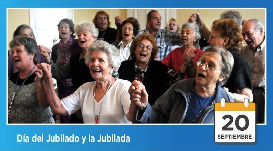 20 de Septiembre día de la jubilada y el jubilado - Agenda Sur