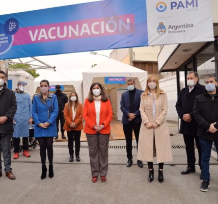 PAMI puso en marcha un vacunatorio contra el COVID-19 en Mendoza