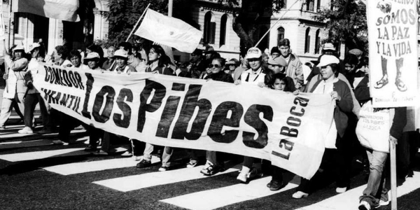 25 años de la Organización Social y Política Los Pibes. "El capitalismo no da más"