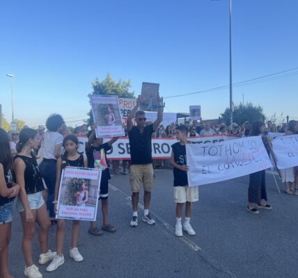 Marcha por la muerte de Julieta Koen en accidente de transito