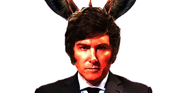 Milei pobreza burro moral
