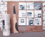 De la serie "El orden que asoma". Monocopias y fotoplate. 1,50 x 1,50 x 0,20.