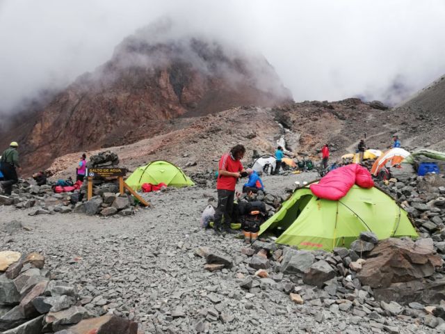 Cuando la montaña dice “no”, Cerro Collado.