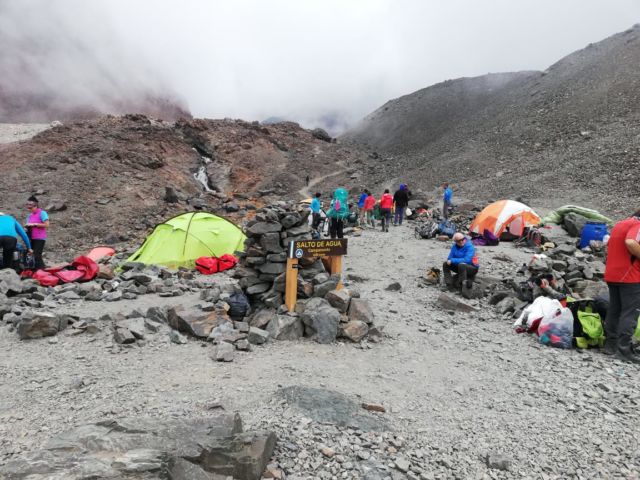 Cuando la montaña dice “no”, Cerro Collado.