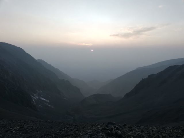 Cuando la montaña dice “no”, Cerro Collado