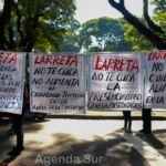 Sindicatos porteños organizaron una jornada de luto y protesta